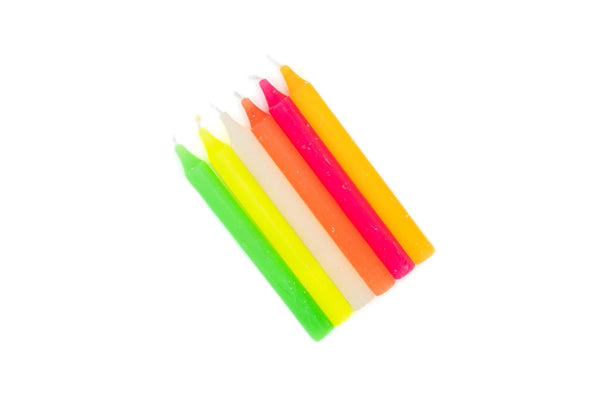 SPR Divine - Candles Set of 6, Multicolour, Medium Size | Ritual Spell Candle, Unscented, Wax
