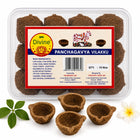 SPR Divine - Panchagavya Cow Dung Diya Vilakku Deepam (24 Pcs) - Made of 5 Natural Core Elements - Cow Dung, Gomutra, Milk, Curd and Ghee - for Festivals, Diwali and Daily Puja - (Pack of 2)