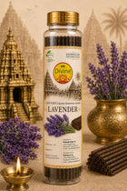 SPR Divine - Lavender Fragrance Bambooless Incense Sticks | Premium Lavender Agarbatti for Pooja, Prayer, Meditation & Home | 30 Sticks
