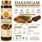 SPR Divine - Dasangam Fragrance Bambooless Incense Sticks | Premium Dasangam Agarbatti for Pooja, Prayer, Meditation & Home | 30 Sticks