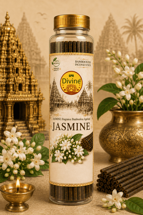 Madurai Jasmine Flora Bambooless Incense (30 Sticks) View 2