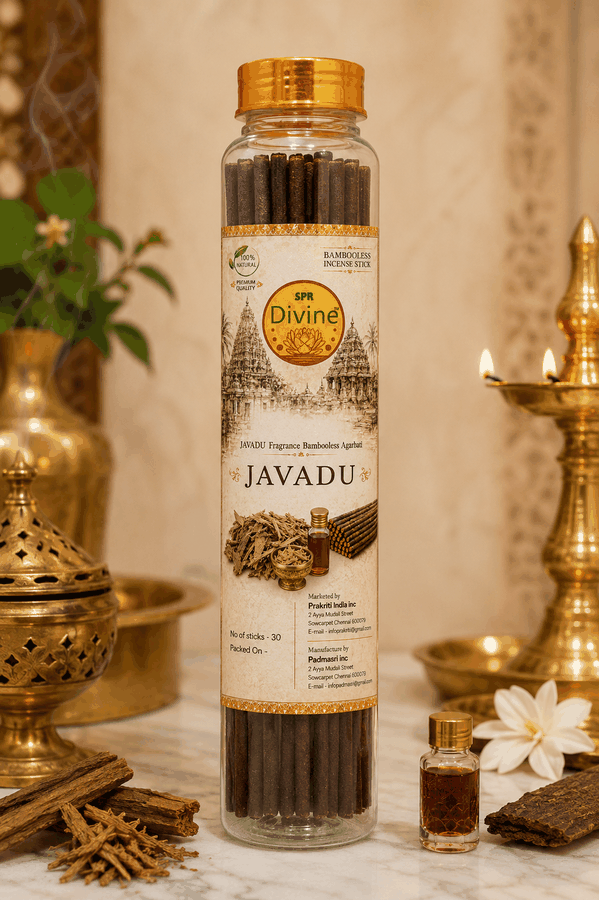Sacred Javadhu Fragrance Bambooless Incense (30 Sticks) View 2