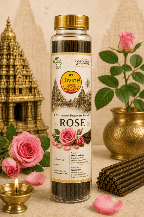 Damascus Rose Divine Bambooless Incense (30 Sticks) View 2