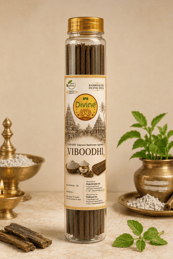 Sacred Vibhuti Temple Fragrance Incense Sticks (30 Sticks) View 2