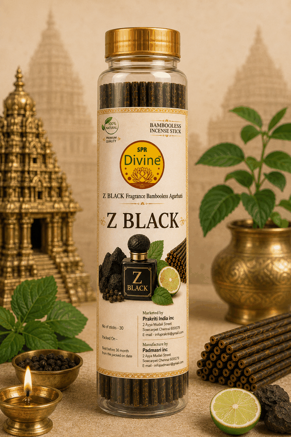 Premium Z Black Charcoal-Free Incense Sticks (30 Sticks) View 2