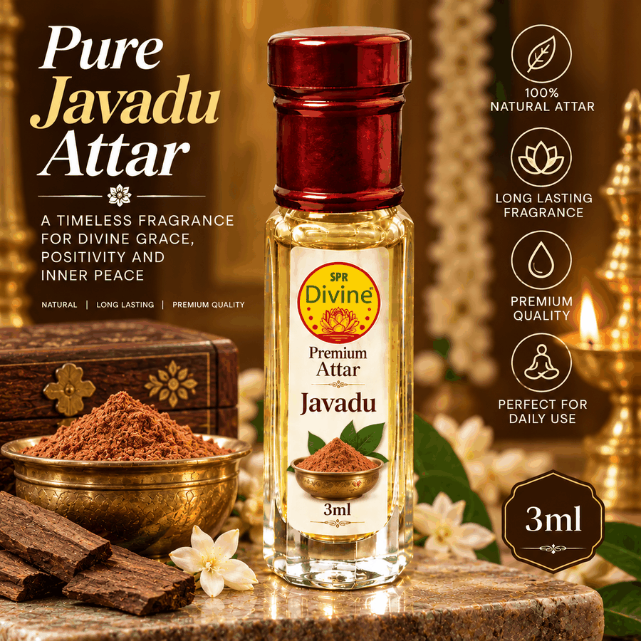 Traditional Javadhu Concentrated Sacred Attar (10ml) View 2