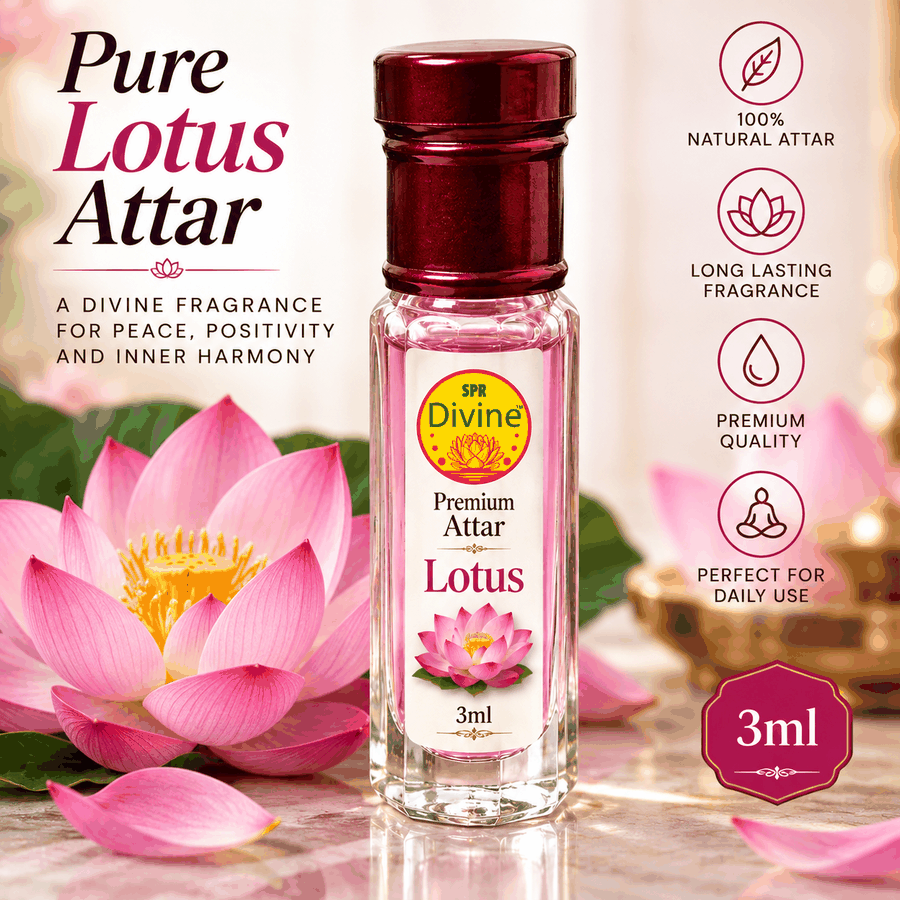 Sacred Lotus Flower Pure Concentrated Attar (10ml) View 2
