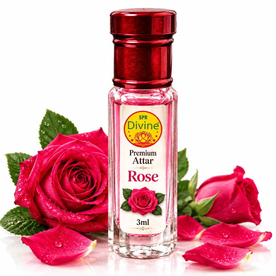 Royal Damascus Rose Concentrated Pooja Attar (10ml)
