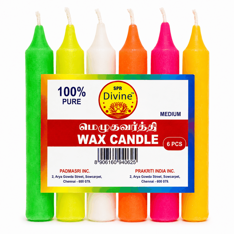 Ritual Spell Candles Set of 6 - Multicolour Medium