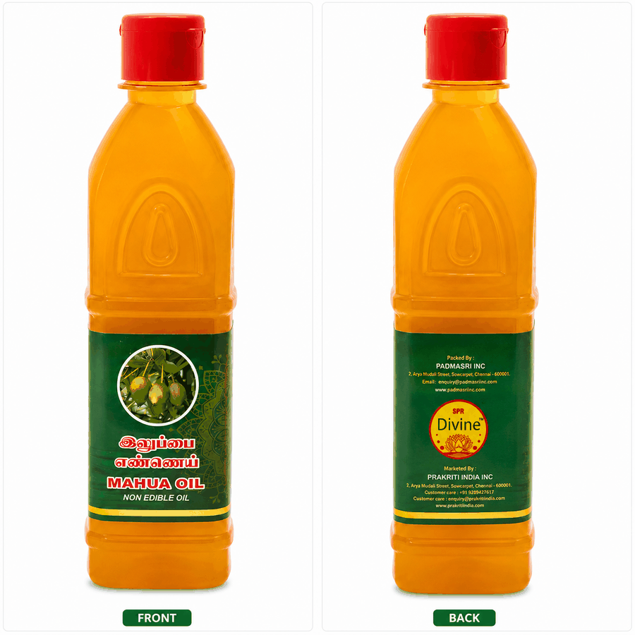 SPR Divine Illupu Mahua Oil View 2