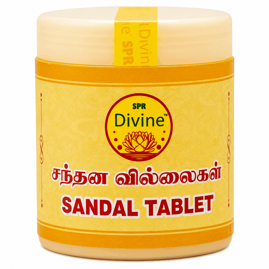 Traditional Sandalwood / Chandan Tablets for Abhishekam