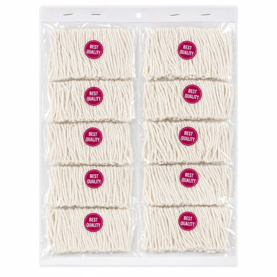 Pure Cotton White Small Wicks - Pack of 10 Pouches